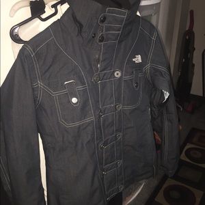 North Face Windproof Magnetic Ski Jacket snowboard